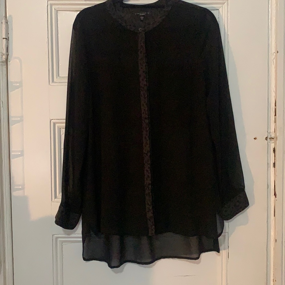 Animal print tunic